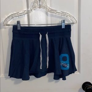 Abercrombie mini sweatpant skirt